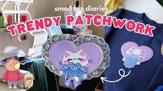 Trying Trendy Patchwork for the First Time… Was It a Mistake? | Small Biz Vlog