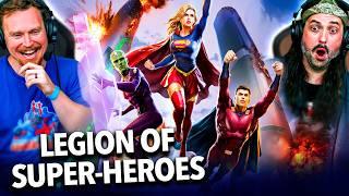 LEGION OF SUPER-HEROES (2023) IS A TIME-WARPING EPIC!! MOVIE REACTION!! DC Animated