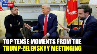 Trump-Zelenskyy Meet: Highlights from the Diplomatic Showdown Between Trump, Vance, and Zelenskyy