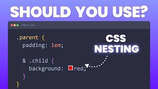 Learn CSS Nesting in 4 Minutes (Pros & Cons)