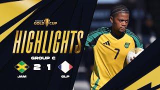 Jamaica 2-1 Guadeloupe | Gold Cup 2025 | Group Stage