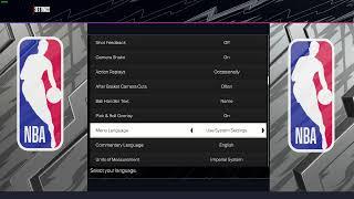 How to Change Language in NBA 2K24 - Game & Commentary Language