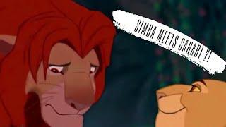 What if Simba meets Sarabi instead of Nala in the Jungle?? (LION KING AU)