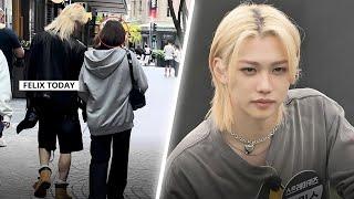 Straykids Felix secret date clip leaked? fans expose Felix lovers together,behind the camera?