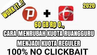 CARA MERUBAH KUOTA RUANG GURU TELKOMSEL MENJADI KUOTA REGULER (KUOTA GRATIS)