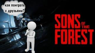 как поиграть с друзьями в Sons of the forest? кооператив с друзьями