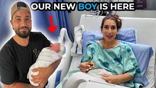 OUR NEW BABY BOY IS FINALY HERE!