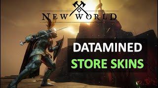 New World - DATAMINED STORE SKINS