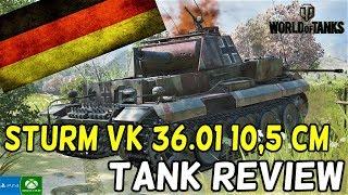 Sturm VK 36.01 (H) mit 10,5 cm || Tank Review || World of Tanks: Mercenaries