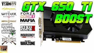 NVIDIA GTX 650 Ti Boost | Test in GTA 5, Escape from Tarkov, Forza H4, RDR2, MAFIA, etc 2021