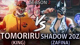 TOMORIRU (KING) Vs SHADOW 20Z (ZAFINA) - [Season 2] [Tekken 8] (REPLAY)
