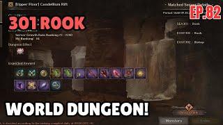 LIVE ! Night Crows - WORLD DUNGEON 301 ROOK ! LEGENDARY SKILL AGAIN?!