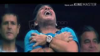 #Maradona reaction#after messi goal(edited)
