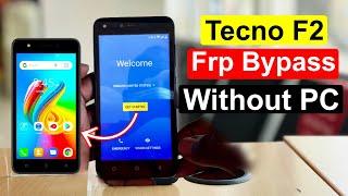 How to Bypass google account on Tecno f2 || Tecno F2 Frp Bypass ft YouGtech