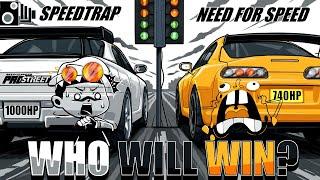 Skyline GT-R R34 VS Supra  NFSMW ULTIMATE CHALLENGE SPEEDTRAP