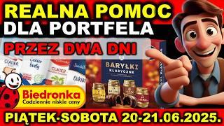 Tani Weekend w Biedronce | Promocje | Piątek 20.06.2025. - Sobota 21.06.2025.