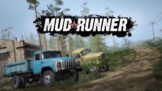 Spintires: MudRunner • Прохождение • Карта Остров # 5. Мощь и сила СССР: ЗИЛ-130 • За брёвнами !!!