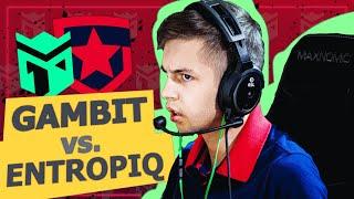 UNEXPECTED INTENSITY | GAMBIT VS ENTROPIQ | EPIC League CIS RMR 2021