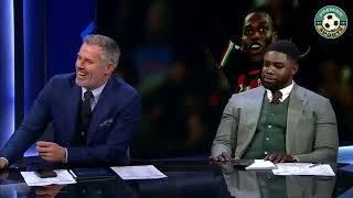 Jamie Carragher makes Micah Richards cry  with laughter