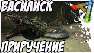 ARK  Survival Evolved - ПРИРУЧЕНИЕ ВАСИЛИСКА! TAMING BASILISK! DLC ABERRATION!