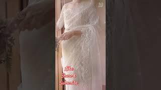 Latest Christian wedding saree collection 2024, beautiful wedding white saree for womens,