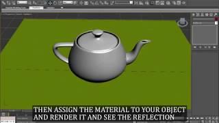How to give Gold/Silver reflection || 3Ds Max || For Beginners || Softorials