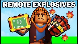 *NEW* OP EXPLOSIVES & VOLLEY ENCHANT... (Roblox Bedwars)