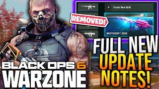 WARZONE: Full 1.75 UPDATE PATCH NOTES! COD Responds To Backlash, New Fixes, & More! (WARZONE Update)