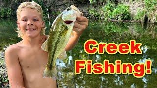 Creek Fishing is on Fire!