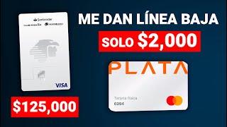 Solicité la PLATA CARD y me dan solo $2,000 de linea 🫤