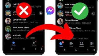 How to Fix Messenger People Option Not Showing Problem | People Option Missing on Messenger