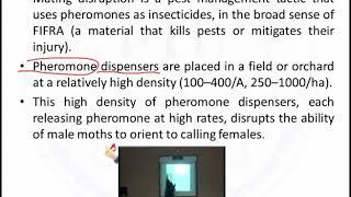 المحاضرة(10) : Insect growth regulators IGR’s / د.رنا سمارة