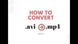 AVI to MP4: How to Convert AVI to MP4 Using Video Converter for Mac