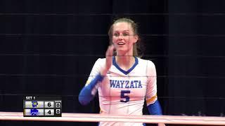 Girls High School Volleyball State Final Wayzata vs Eagan #Volleyball