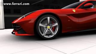 Ferrari F12berlinetta digital design flight