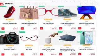 Complete Laravel Ecommerce System in PHP MySQL with Free Premium Script Amazcart