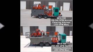 Tulsa Rig Iron MCS Series Mud Recycling Systems