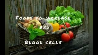 Foods to increase Blood Count//Foods For Anaemia Patients