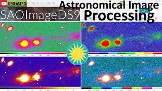 PART-4: ds9 Tutorial: Visualize Multiple Astronomical FITS Images| Analysis| DESI ASTRO