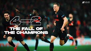 Atletico Madrid vs Liverpool 4-2 - The Fall of the Champions | Cinematic Highlights