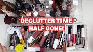 A LONG Overdue Makeup Declutter 2021! | Lips