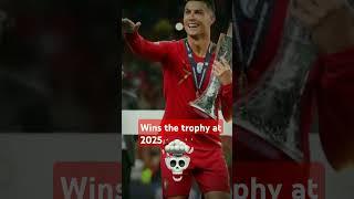 Ronaldo again wins the trophy #ronaldo #messi #viral #shorts #sigma #soccerplayer #viralvideos #cr7