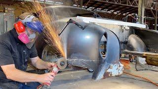 METAL Work Begins - VW Karmann Ghia