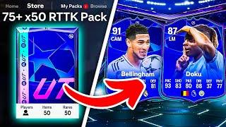 75+ x50 RTTK PACK & TOTW PACKS!  FC 25 Ultimate Team