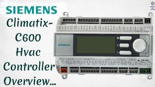 Siemens Climatix C600 Controllers for Heating Ventilation Air Conditioning Systems