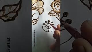 short video #easy mehndi design #short video #neha gautam mehndi artist