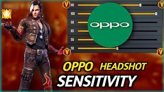 Best Auto Headshot  Sensitivity Settings  for OPPO Mobiles || New 2022