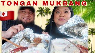 TONGAN FOOD MUKBANG | SECURITY GUARD CATCHES US | #POLYTUBE