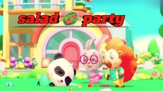 baby panda salad  party  - learn how to make tasty and healthy salad for kids