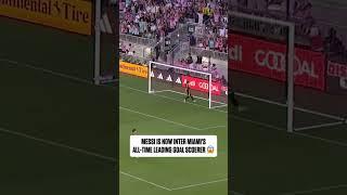Lionel Messi breaks the Inter Miami goal scoring record 